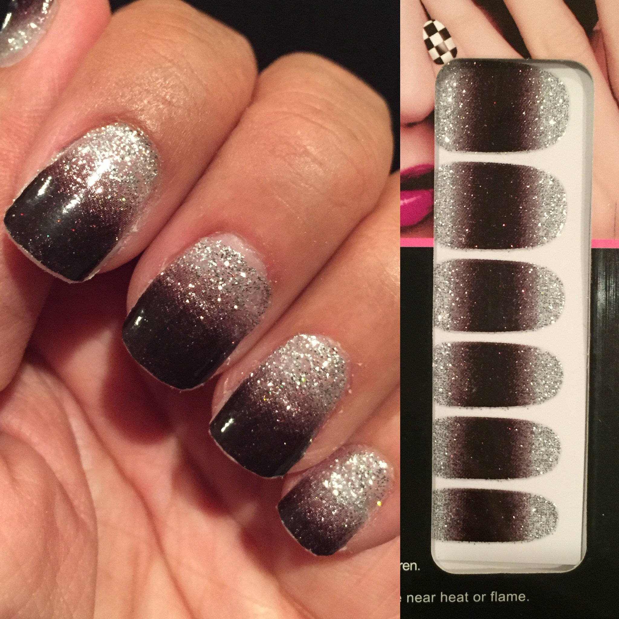 Nail Art: \u201cReal Life\u201d Sparkle \u2013 Any Second Now